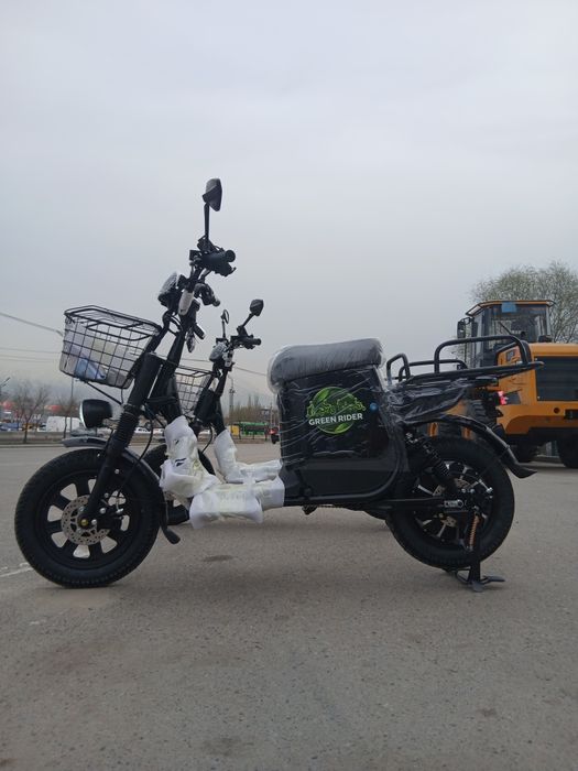 Электровелосипед вело велик курьер новый скутер мопед мото новый купит