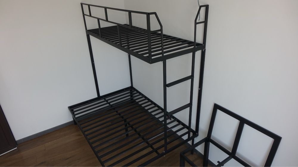 Pat supraetajat metalic – foarte solid