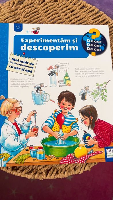 Cartea Experimentam si descoperim