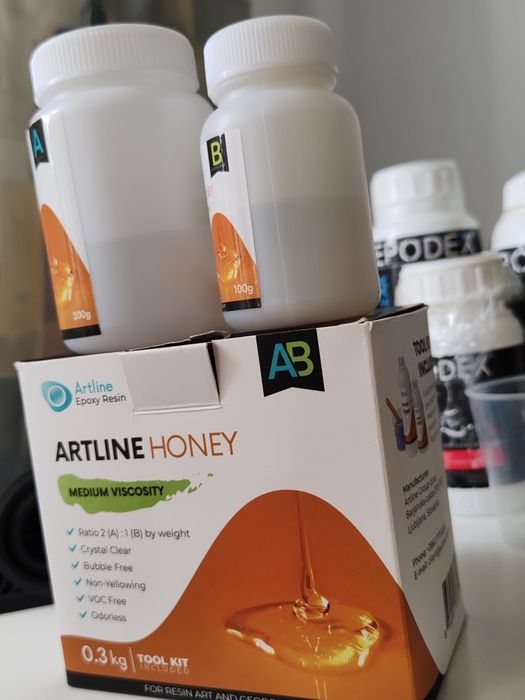 Set hobby rășină epoxidică Epodex și ArtLine