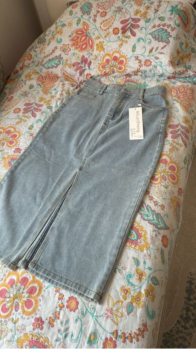 Джинсовый юбка новый