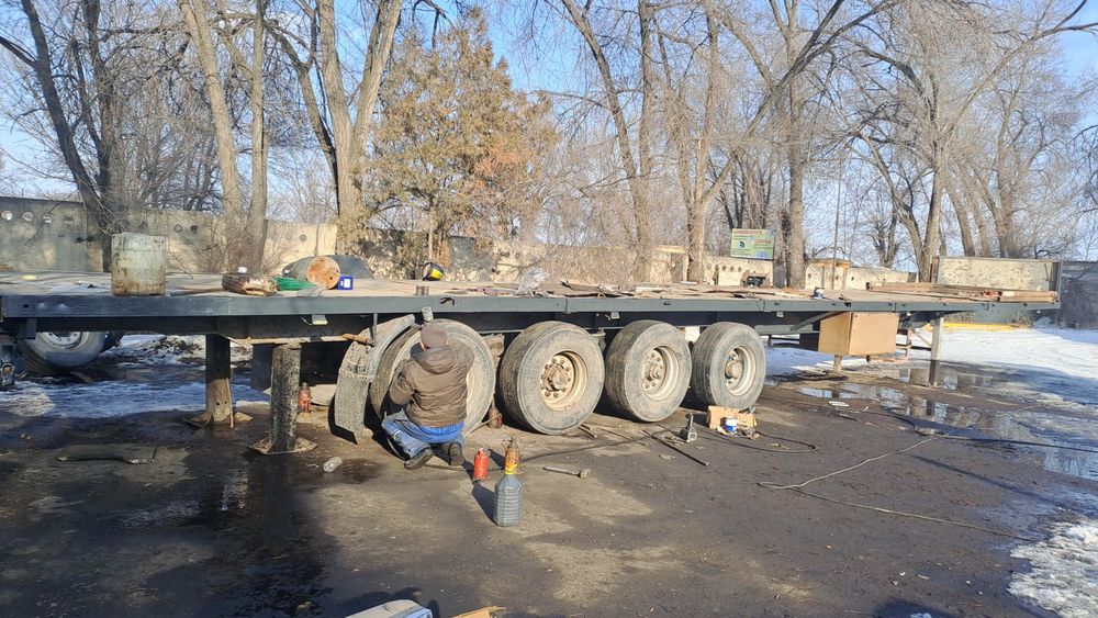 прицеп 17 метр 4 ость