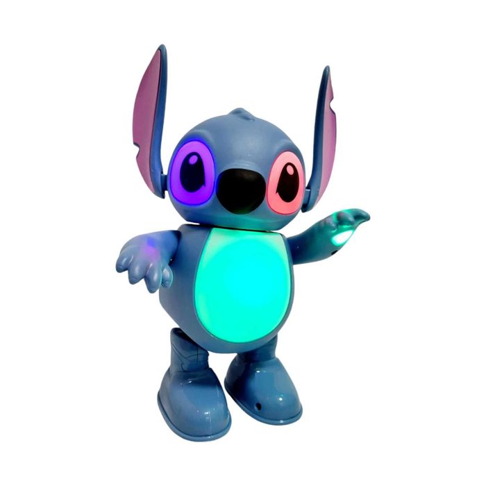 Интерактивен Стич танцуваща фигурка с Музика Светлини Движение Stitch