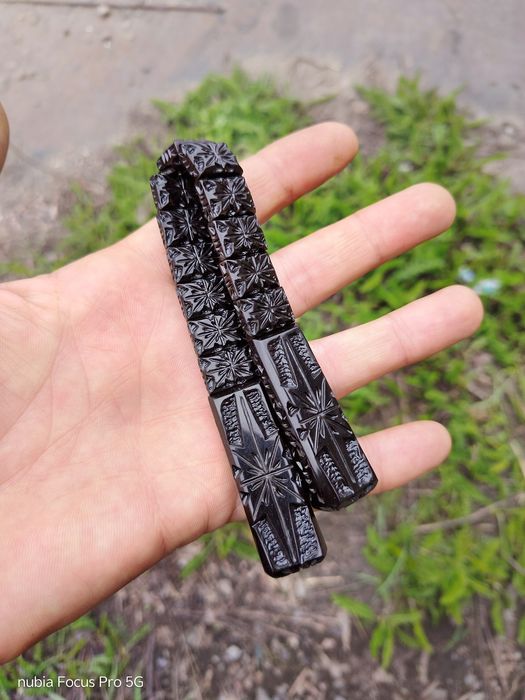 Четки перекидные из эбонита резные