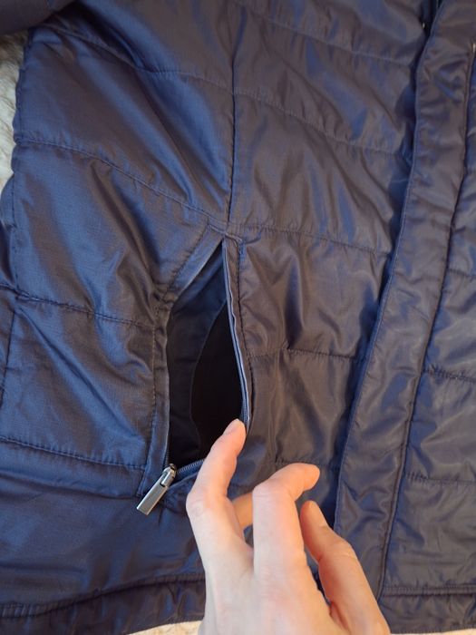 Куртка весна-осень, 3хл, синяя, 2000тг