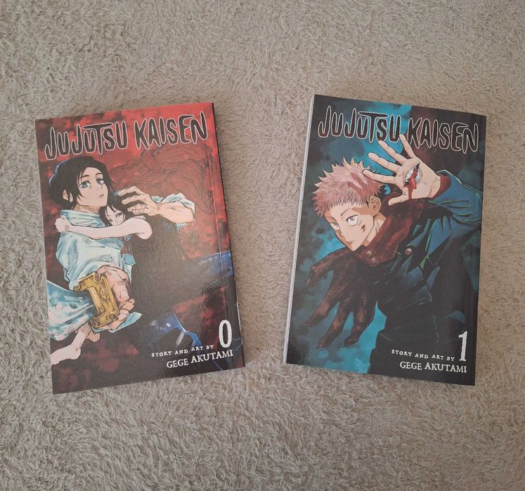 Jujutsu Kaisen volumele 0 și 1