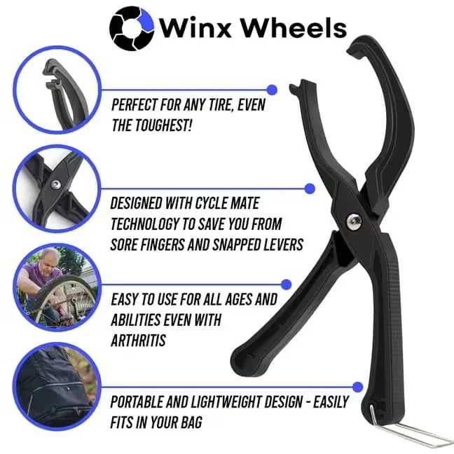 Универсален инструмент за бърза смяна на велосипедни гуми CYCLE MATE