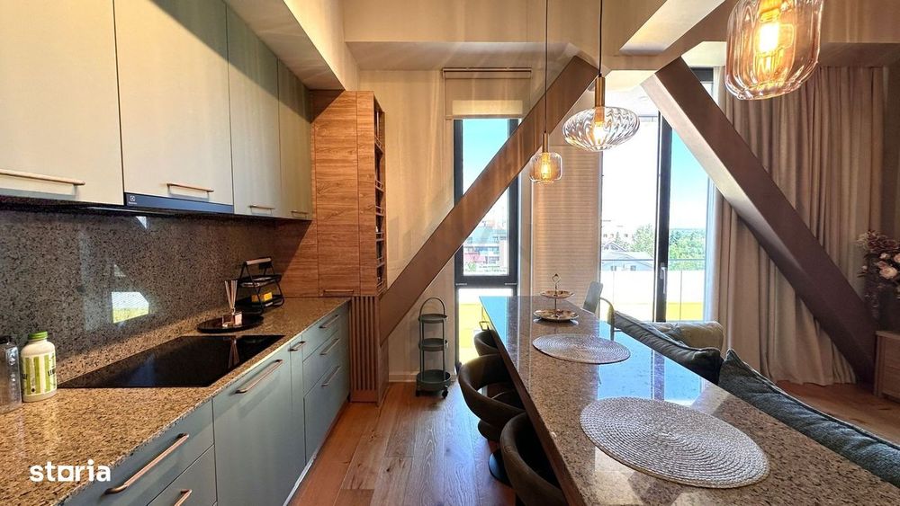 Apartament 2 camere complet mobilat Aviatiei metrou