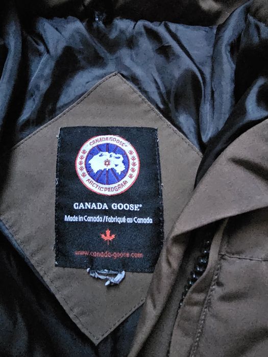 Canada Goose Down original Гъши пух дамско яке парка, размер М