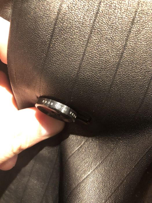 Jacheta  Hugo Boss din piele nappa italiana marimea 54