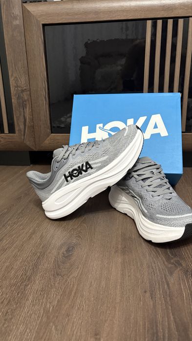 hoka bondi 9 gri