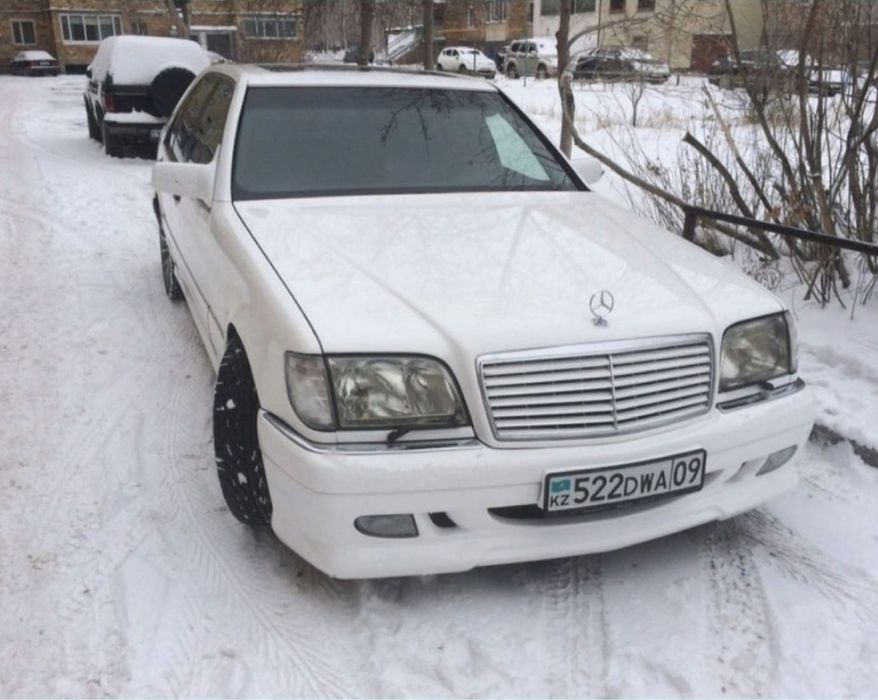 Пороги Бампер Мерседес w140 Кабан