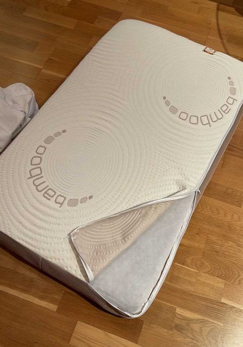 Бамбуков матрак за бебешко легло