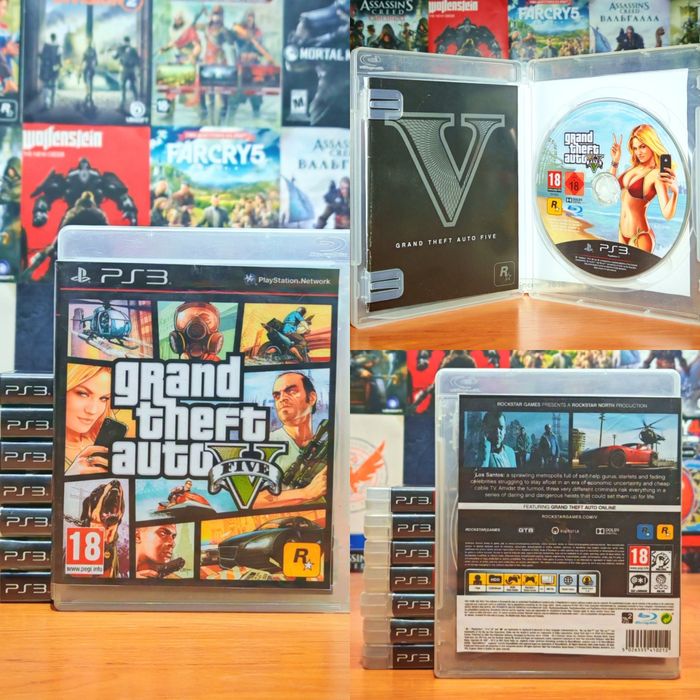Grand Theft Auto V/GTA 5/ГТА 5 PS3