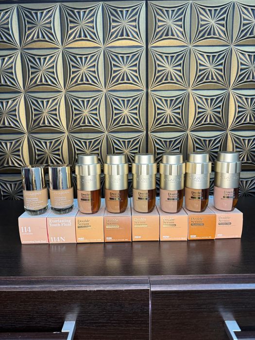 Clarins double serum fond de ten 30ml, noi, originale 100%. Factura