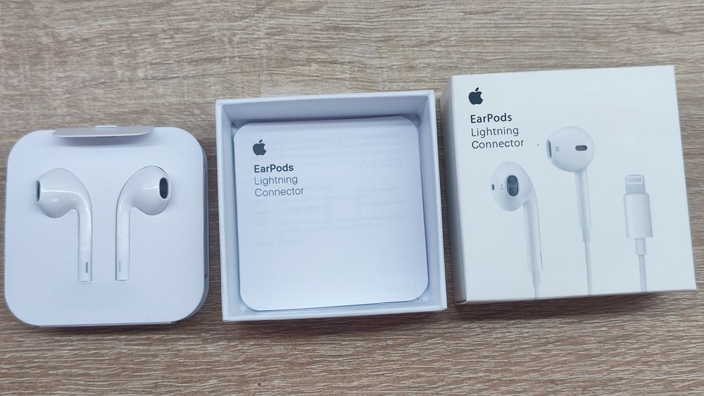 Casti Apple EarPods Lightning Originale iPhone X 11 12 13 14 Pro
