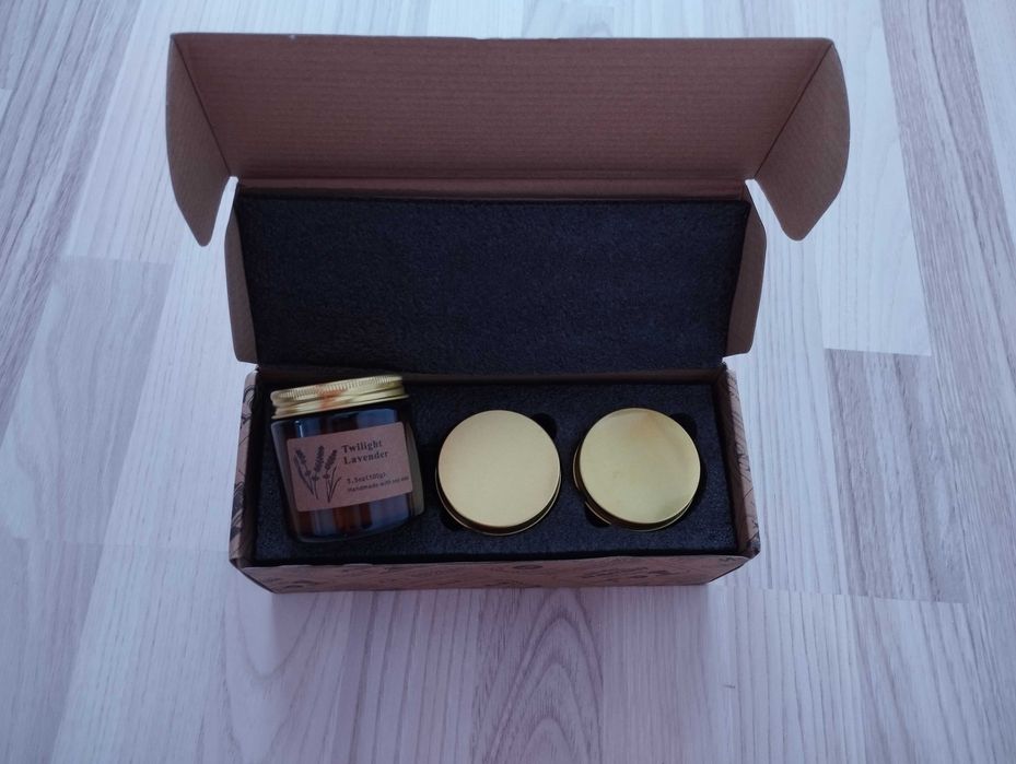 Set 3 lumânări parfumate