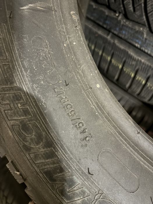 245 55 17 amvelope iarna M+S michelin Nexen