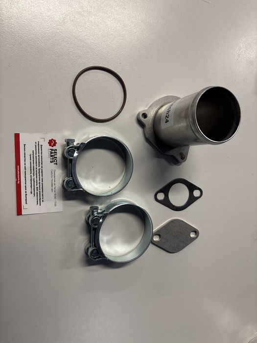 Egr delete racepipe егр заместител неръждавейка 57мм VW Golf Passat Audi A4 1.9tdi 131кс 150кс