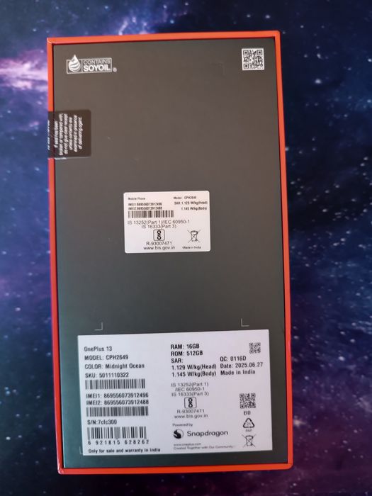 OnePlus 13 Global 16\512