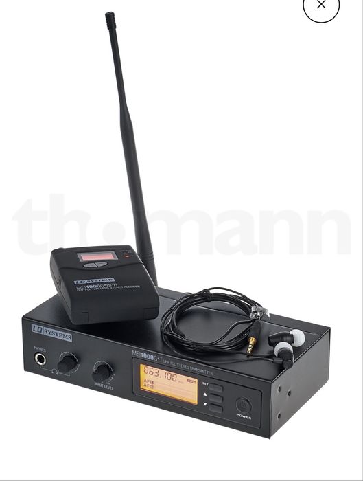 Sistem intraauricular wireless UHF Thomann