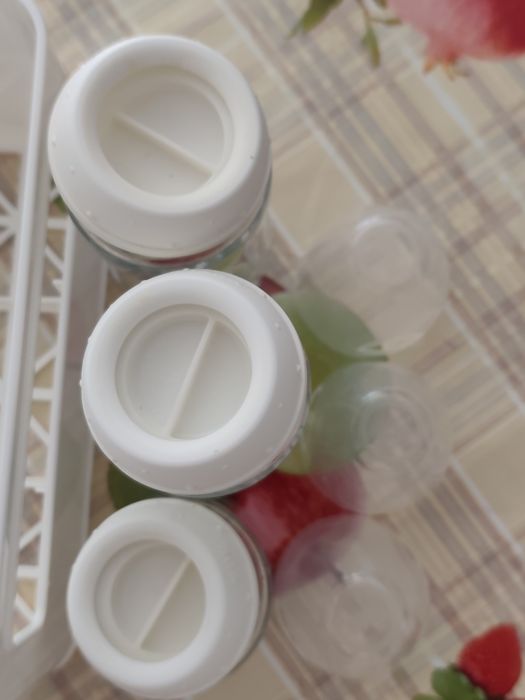 Nuk Стъклени бебешки шишета