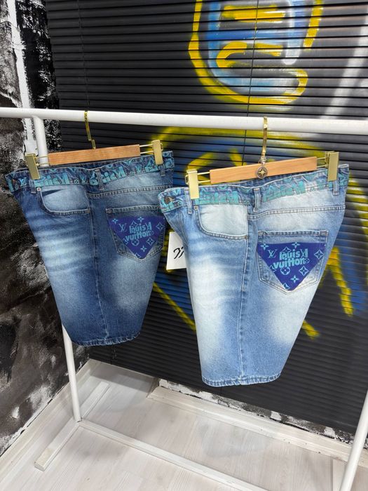 Bermude de blugi Louis Vuitton calitate TOP