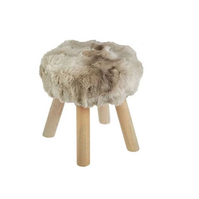 Декоративна табуретка Mercado Trade, До 110кг., Кафяв