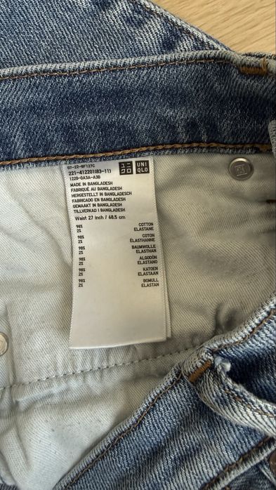 Сини дънки Uniqlo