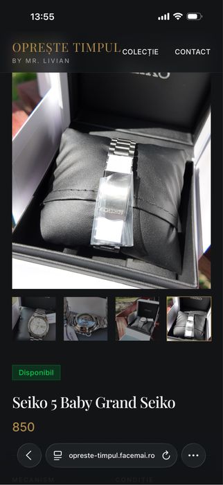 Seiko 5 Baby Grand Seiko Automatic