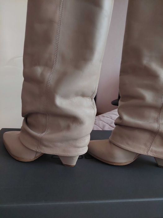 Alessa ботуши цвят taupe 36