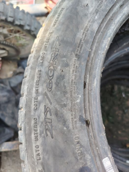 Vând set de anvelope 215/60/R17