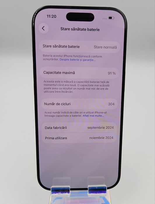 Amanet F28: Iphone 16 Pro Negru(N)