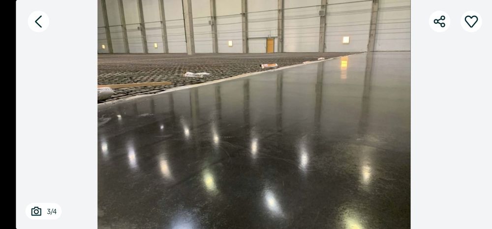 Стяжка топинговые полы и полимерной полы