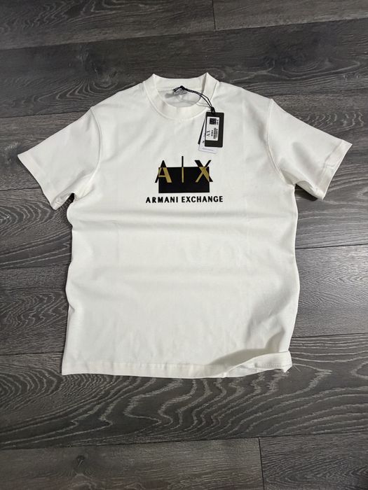 Compleu barbati Armani blugi si tricou