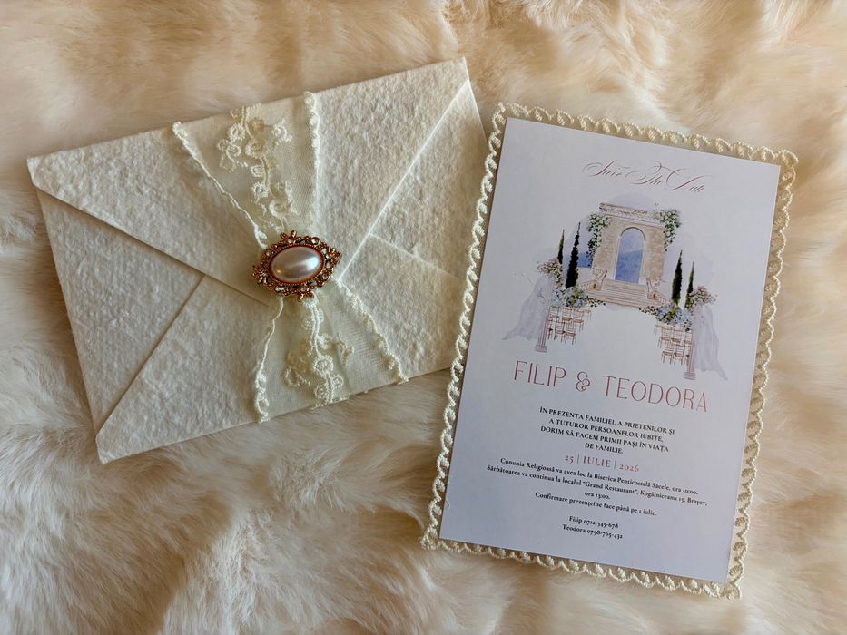 Invitații Nuntă Premium