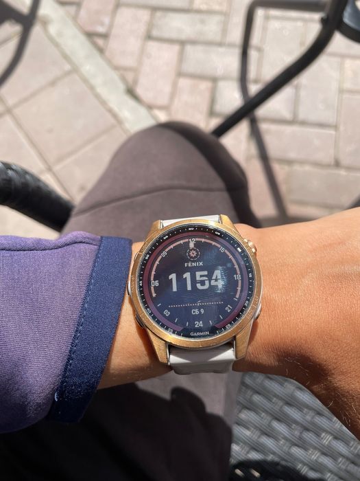Garmin 7s Solar rose gold