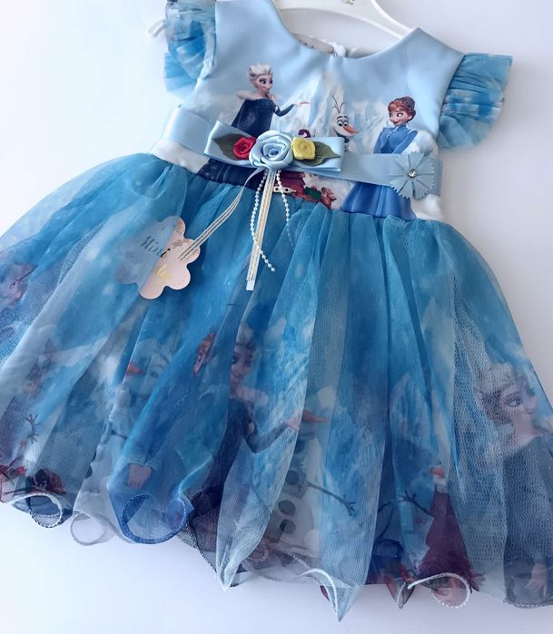 Детска рокля Ана и Елза