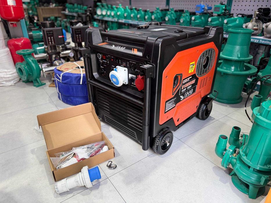 Генератор движок бесшумный инверторный и шумный generator dvijok optom