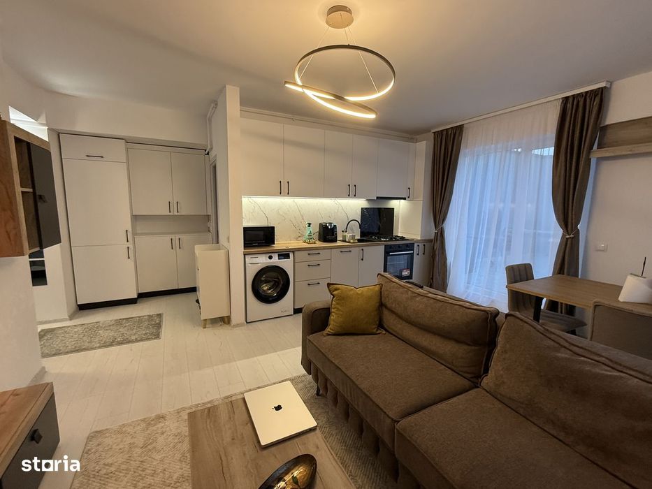 Inchiriez penthouse 3 camere mobilat full premium, 90mp, terasa pano