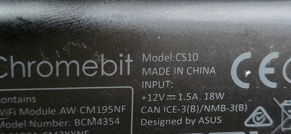 ASUS Chromebit CS10 16GB eMMC 2GB LPDDR3 PC Stick fuctional
