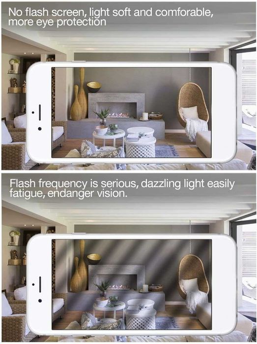 25W LED крушки тип „корневид“, еквивалент на 200W, 4000K мека топло бяла светлина, цокъл E26/E27, недимируеми енергоспестяващи крушки, 3 броя