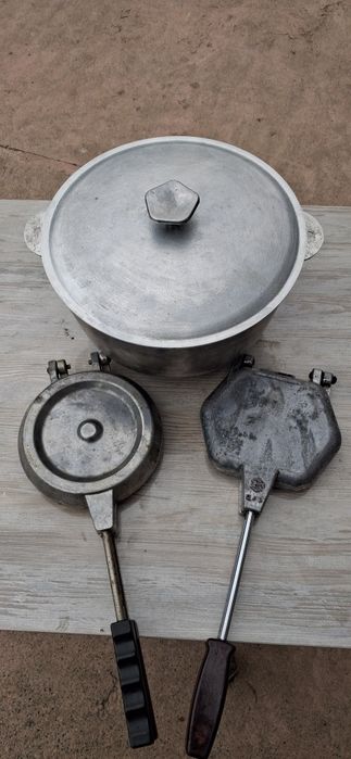Казан, мантоварка, сковорода, орешница