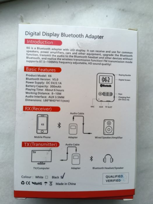 Modulator fm bluetout și mufa jack