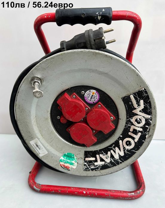 Качествени немски електрически удължители на макара по 40метра