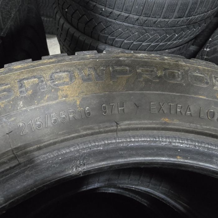 2x 215/55/16 M+S NOKIAN 2023 Stare excelentă