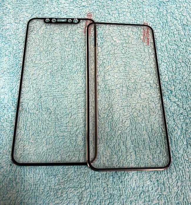 Set folie fata + spate din sticla iPhone X