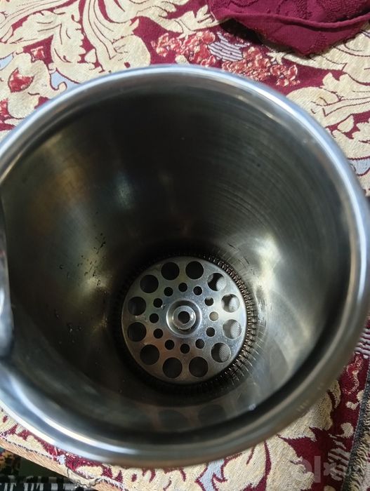 1 litrli metall French Press choynak