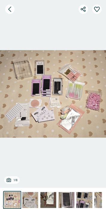 Produse pentru gene false