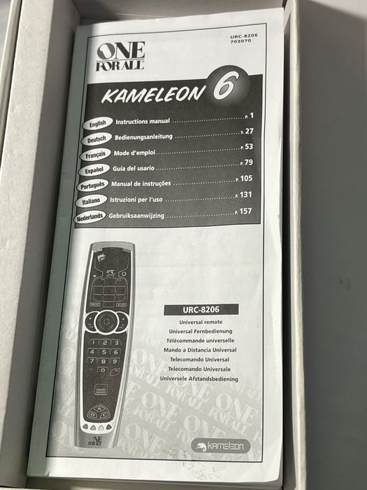 Универсално тв.  дистиционно  с тъч скрин